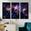 Global Flight Routes Map Canvas Wall Art, Worldwide Aviation Network Print, International Air Travel Wall Decor by MyGreatCanvas | Canvas Wall Art Prints | Photo Prints & Wall Decor