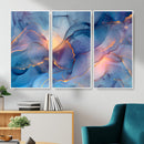 Colorful Abstract Canvas Wall Art Print, Vibrant Popup Color Art Print