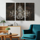 Rustic Chandelier Canvas Print by MyGreatCanvas | Canvas Wall Art Prints | Photo Prints & Wall Decor