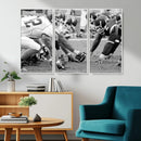 American Football Player Wall Art Canvas Print by MyGreatCanvas | Canvas Wall Art Prints | Photo Prints & Wall Decor