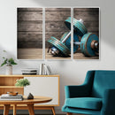 Dambell and Sport Wall Art Canvas Print by MyGreatCanvas | Canvas Wall Art Prints | Photo Prints & Wall Decor