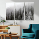 Big Foggy Forest and Misty Trees Forest Wall Art Canvas by MyGreatCanvas | Canvas Wall Art Prints | Photo Prints & Wall Decor