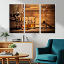 Rustic Whiskey and Barrel Canvas Print by MyGreatCanvas | Canvas Wall Art Prints | Photo Prints & Wall Decor