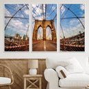 Brooklyn Bridge Manhattan Wall Art Canvas Print by MyGreatCanvas | Canvas Wall Art Prints | Photo Prints & Wall Decor