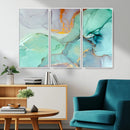 Colorful Marble Fluid Effect Canvas Wall Art Print by MyGreatCanvas | Canvas Wall Art Prints | Photo Prints & Wall Decor