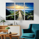 Mountain Landscape Wall Art Canvas Print