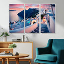 Santorini Island Wall Art Canvas Print by MyGreatCanvas | Canvas Wall Art Prints | Photo Prints & Wall Decor