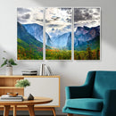 Yosemite Park Half Dome 3 Panel Canvas Print | Large Giclée by MyGreatCanvas | Canvas Wall Art Prints | Photo Prints & Wall Decor