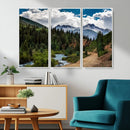 San Juan Nal Forest Wall Art Landscape Canvas Print