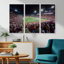 Mississippi State Bulldogs Stadium Wall Art Canvas Print –