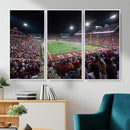 Washington-Grizzly Stadium Canvas Print, American Football