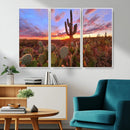 Arizona Desert Sunset Wall Art Canvas Print by MyGreatCanvas | Canvas Wall Art Prints | Photo Prints & Wall Decor
