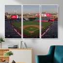 Los Angeles Angels Baseball Canvas Print - Anaheim Angel