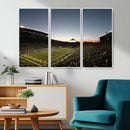 Oregon Ducks Football Team Print - Eugene Autzen Stadium