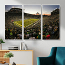 Oregon Stadium Canvas Wall Art - Captivating Game Day Scene