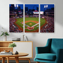 St. Louis Cardinals Baseball Team Print - Busch Stadium Wall by MyGreatCanvas | Canvas Wall Art Prints | Photo Prints & Wall Decor