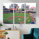 New York Mets Baseball Team Print - Citi Field Baseball