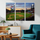 Citizens Bank Park Philadelphia Phillies Wall Art Canvas |