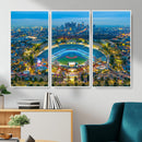 Los Angeles Dodgers Wall Art Canvas, Dodger Stadium Wall Art