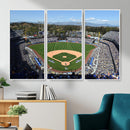 Los Angeles Dodgers Dodger Stadium Wall Art Canvas Print -