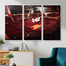 Houston Rockets Basketball Team Print Canvas- Houston Toyota