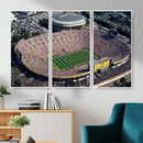 Michigan Wolverines Football Team Print - Ann Arbor Michigan