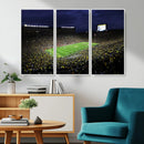 Michigan Wolverines Football Canvas Wall Decor, Football