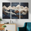 Mountain Wall Art – Modern Abstract Landscape Canvas Print