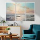Abstract Ocean Wall Art - Boat Wall Art Canvas Print by MyGreatCanvas | Canvas Wall Art Prints | Photo Prints & Wall Decor