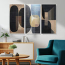 Minimalist Wabi Sabi Abstract Geometric Wall Art Canvas