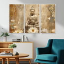 Buddha Wall Art Canvas Print, Buddha Meditation Room Decor,