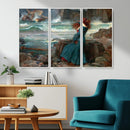Miranda by the Shore Wall Art Canvas Print – Tempest Scene by MyGreatCanvas | Canvas Wall Art Prints | Photo Prints & Wall Decor