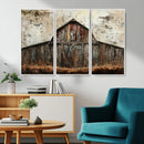Rustic Barn Wall Art | Farmhouse Wall Decor Canvas Print |
