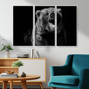 Bear Canvas Print | Wildlife Wall Art for Cabin Decor |