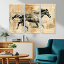 Chines Style Running Horse Western Wall Art | Farmhouse Wall