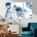 Abstract Jellyfish Canvas Print Wall Art