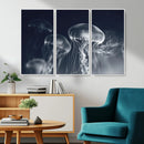 Jellyfish Wall Art Canvas Print, Modern Abstract Jellyfish