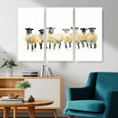 Farmhouse Wall Art Sheep Print | Ready to Hang Framed Canvas by MyGreatCanvas | Canvas Wall Art Prints | Photo Prints & Wall Decor