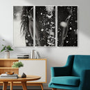 Winter Horse Snow Wall Art Canvas Print