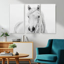 Majestic White Horse Wall Art | Ready to Hang and Framed |