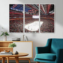 Barton Malow Little Caesars Arena Detroit Wall Art Canvas