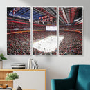 Barton Malow Little Caesars Arena Detroit Wall Art Canvas