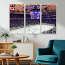 Madison New York Rangers Hockey Stadium Wall Art Canvas