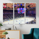 Madison New York Rangers Hockey Stadium Wall Art Canvas