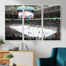 Sharks Arena Blackhawks Sharks Ice Hockey Stadium Wall Art