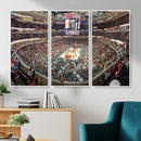 United Center Chicago Bulls Stadium Wall Art Canvas Print