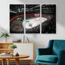 Vaudoise Lausanne Ice Hockey Arena Stadium Wall Art Canvas,