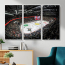 Vaudoise Lausanne Ice Hockey Arena Stadium Wall Art Canvas,