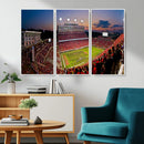 NC State Wolfpack Football Team Print - Raleigh by MyGreatCanvas | Canvas Wall Art Prints | Photo Prints & Wall Decor