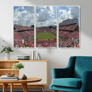 NC State Wolfpack Football Team Print Canvas- Raleigh